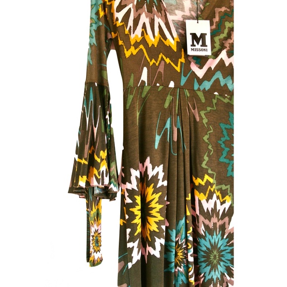 MISSONI Art Bell-Sleeve Dana Dress - Picture 4 of 13